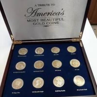 A Tribute to America's Most Beautiful Coins - Replicas