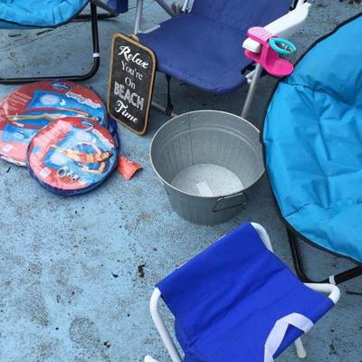 Poolside Chairs and Accessories