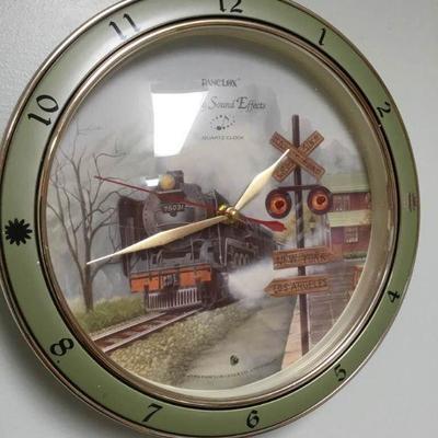 Panclox Train Wall Clock