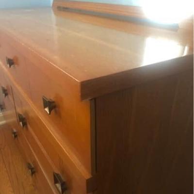 Mid Century Modern Dresser with Mirror