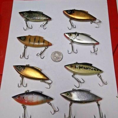 https://www.ebay.com/itm/124205237951	AB0394 USED VINTAGE FRESHWATER CRANK BAIT LOT #4 LOT CONTAINS 8 USED VINTAGE CRA	 Auction 
