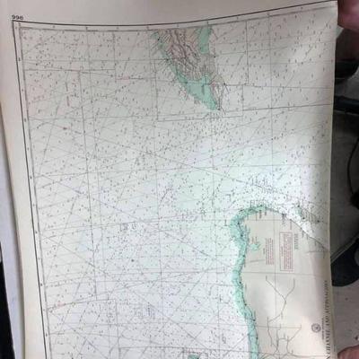 https://www.ebay.com/itm/124207347422	Cma2079: Vintage Nautical Map Yucatan Channel Chart 34th Ed	 $25.00 
