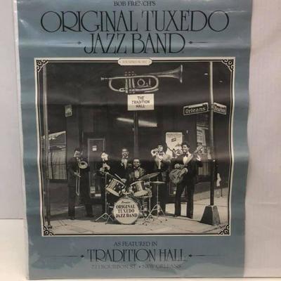 https://www.ebay.com/itm/124200984083	Cma2068: Original Tuxedo Jazz Band Poster	 $15.00 
