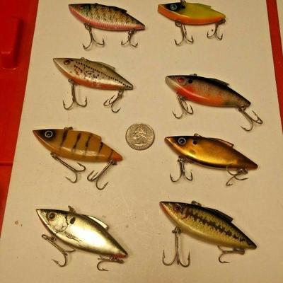 https://www.ebay.com/itm/114241852269	AB0395 USED VINTAGE FRESHWATER CRANK BAIT LOT #5 LOT CONTAINS 8 USED VINTAGE CRA	 Auction 
