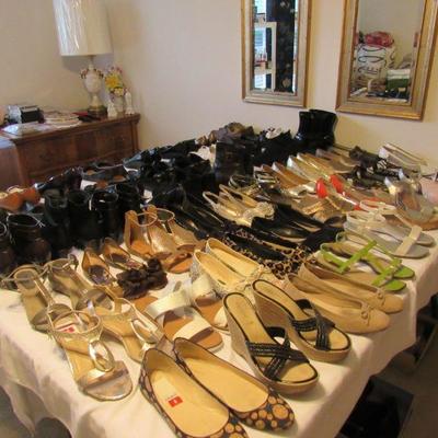 Lots of shoes most size 8
