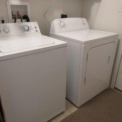 Washer and dryer- these will be sold separate or as a set 