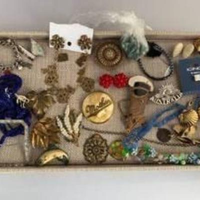Mixed Lot of Vintage Costume Jewelry