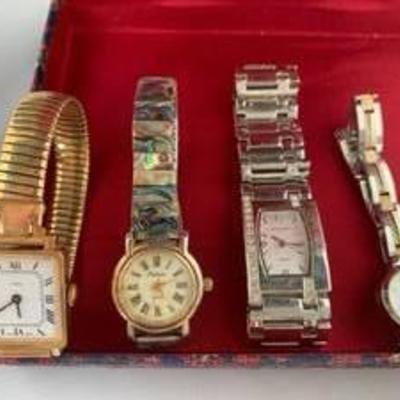 Lot of 4 Watches - Timex, Badovici, Jaclyn Smith, Vanity Fair