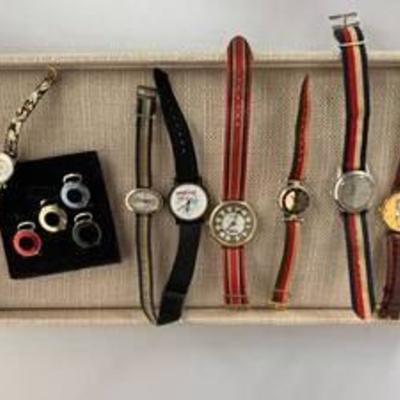 Lot of Vintage Watches Baylor Gitano Disneyland Timex