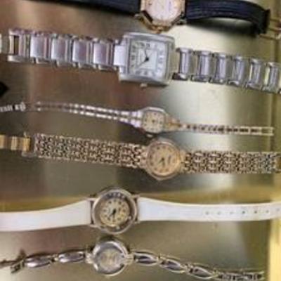 Tin Full of Watches Sollex, Waltham, Homer, Ronica, LTD, Seiko