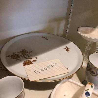 https://www.ebay.com/itm/124203547850	BU6042 Vintage China Lot W/ Cake plate Local Pickup	 Auction 
