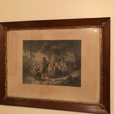 https://www.ebay.com/itm/124203608932	BU7056 Vintage Wall Art Framed Print Piper And Children Local Pickup	 Auction 
