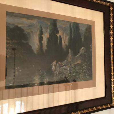 https://www.ebay.com/itm/114240306653	BU7055 Mystic Landscape Framed Print Local Pickup	 Auction 
