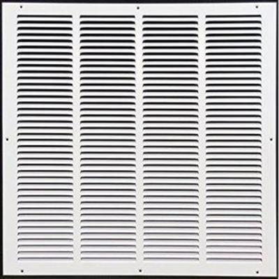 20 x 20 RETURN GRILLE - Easy Air FLow - Flat Stamped Face