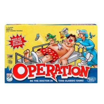 Classic Family Favorite Operation Game, Ages 6 & Up