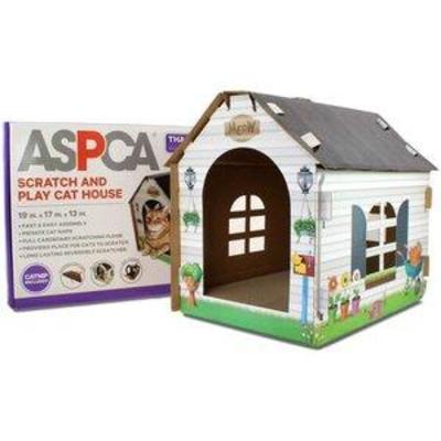 ASPCA Cat Scratch & Play Cottage House with Bonus Catnip