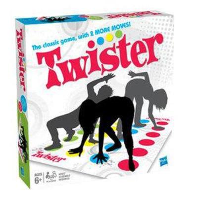 Classic Twister Party Game for Ages 6 and up, For 2 or more players