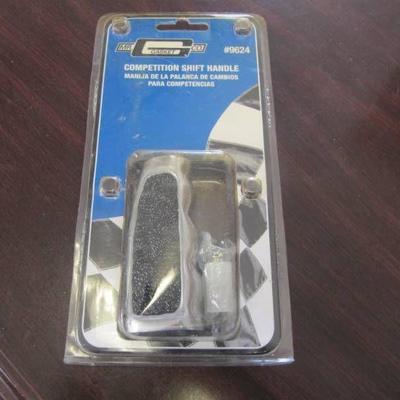 Lot of 5 MR GASKET 9624 COMPETITION ALUMINUM GEAR SHIFT HANDLE WITH BLACK INSERT T-HANDLE