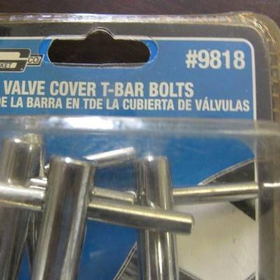 Lot of 9 Sets Mr. Gasket 9818 Valve Cover T-Bar Wing Bolts