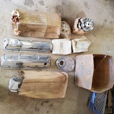 1584	

Chrome Polish Valve Covers, Timing Cover, Pulleys, and Alternator Brackets
Chrome Polish Valve Covers, Timing Cover, Pulleys, and...