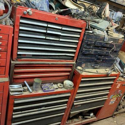 1814	

2 Craftsman Tool Boxâ€™s and Tools
Craftsman, Snap-On, MAC, and More Brands