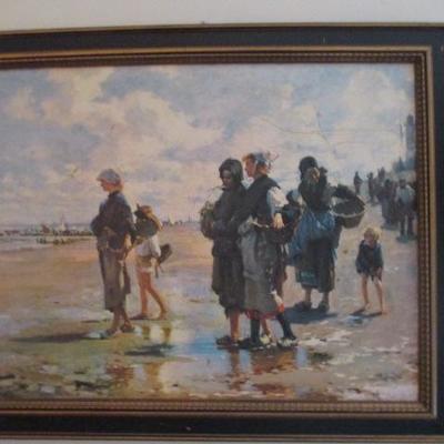 Many Listed Art Oils, Lithographs & More (Much More Not Shown) 