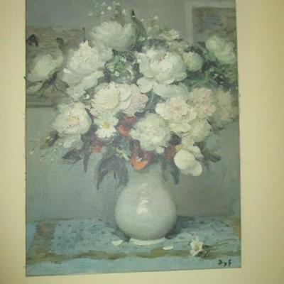 Many Listed Art Oils, Lithographs & More (Much More Not Shown) 