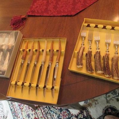 Vintage Sheffield England Crown Crest Fork Set and so Much More 