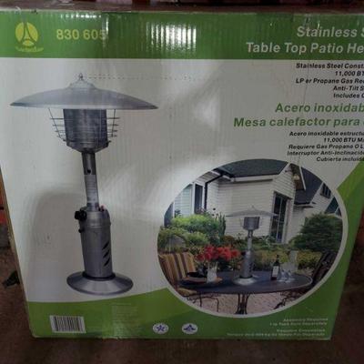 6510	

Stainless Steel Table Top Patio Heater
Stainless Steel Table Top Patio Heater