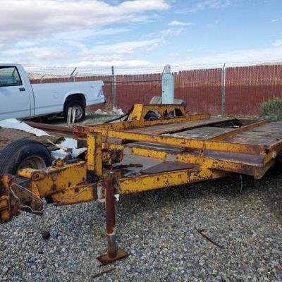 90	

14â€™ Dual Axle Car Trailer
14â€™ Dual Axle Car Trailer, 2&5/16 ball

PTI plates Selling on application for duplicate title. No...