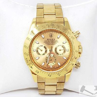 913	

Rolex Watch, Not Authenticated
Rolex Watch, Not Authenticated