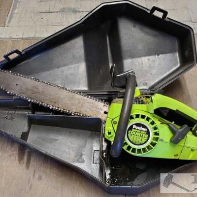 4051	

Poulan Super XXV Counter Vibe Chainsaw, With Case
Model Number: 525