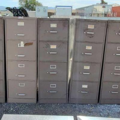 20502	

8 Filing Cabinets
Measures Approx 18