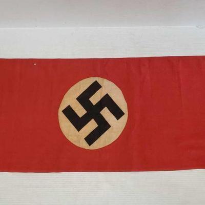 7010	

Nazi Swastika Banner
Nazi Swastika Banner. Measures approx 37