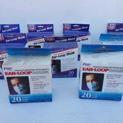 3006	

10 Brand New Boxes Of Ear-Loop Masks
20 Count Per Box