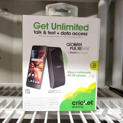 4154	

Cricket Wireless Alcatel Phone
Cricket Wireless Alcatel Phone