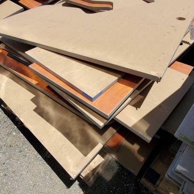 25006	

Approx 16 L-Shape Table Tops
Approx 16 L-Shape Table Tops Measure Approx 60x72