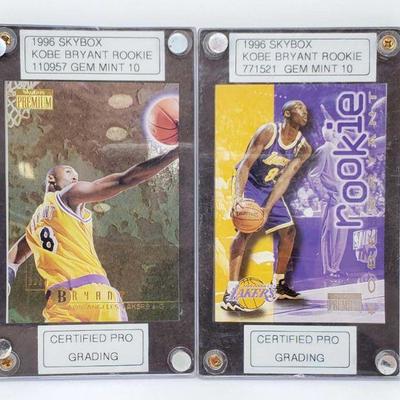 8002	

2 1996 Kobe Bryant Rookie Cards
Skybox
