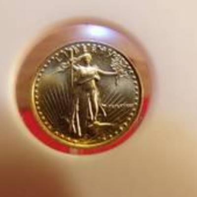 110 OZ. LIBERTY $5 GOLD COIN