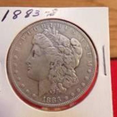 #1883-S Morgan Silver Dollar