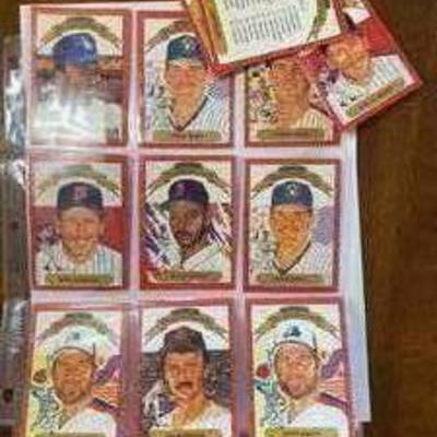 Lot of Vintage Donruss Diamond Kings Baseball Cards