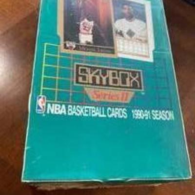 NEW SEALED 1990-91 Skybox Series 2 Basketball Sealed Wax Box  36 Packs possible JORDAN - Miller - Pippen - Barkley