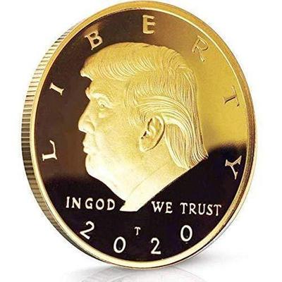 2020 Donald Trump Coin - Authentic Presidential Re-Election Commemorative Coin - Includes Clear Protector