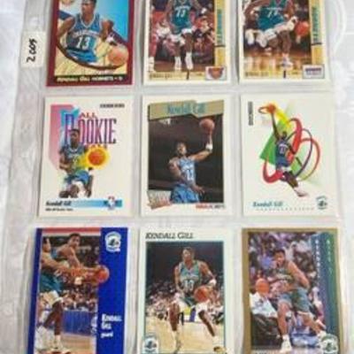 Fleer and Skybox 1991 & 1992 NBA Basketball Cards - Kendall Gill