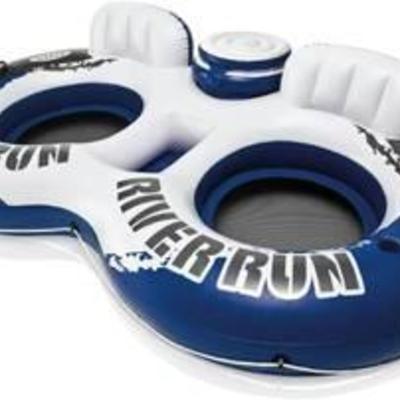 Intex 58837EP River Run II Sport Lounge, Inflatable Water Float, 9512 x 62 MSRP $49.99