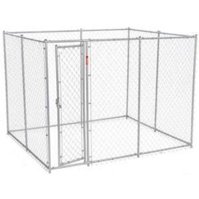 6 ft. H x 5 ft. W x 10 or 6 ft. H x 8 ft. W x 6.5 ft. L - 2-in-1 Galvanized Chain Link with PC Frame Box Kit MSRP$299.95