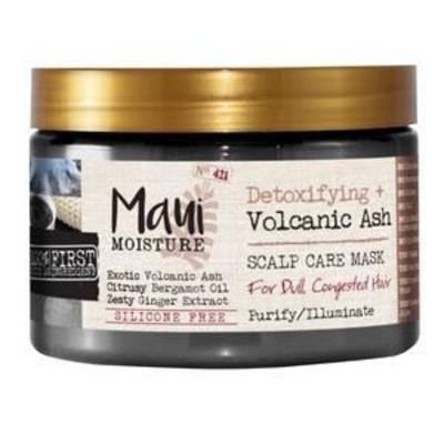 Maui Moisture Detoxifying + Volcanic Ash Scalp Care Mask for Dull and Congested Hair - 12 fl oz