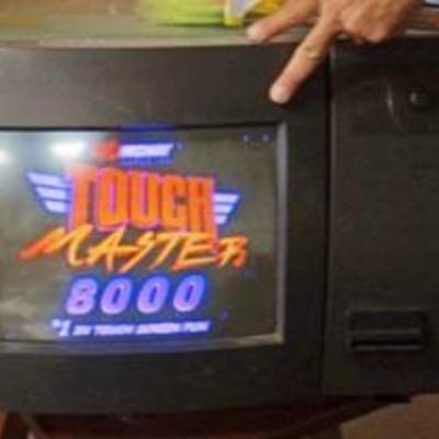 MIDWAY TOUCHMASTER 8000 TOUCHSCREEN COUNTERTOP MULTI-GAME ARCADE GAME-NICE DEAL