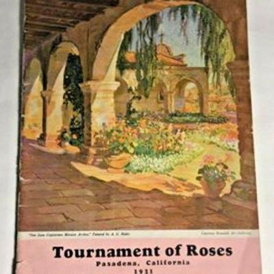 https://www.ebay.com/itm/114247205092	GB046: MAGAZINE TOURNAMENT OF ROSES 1931 PASADENA CALIFORNIA	 $20 

