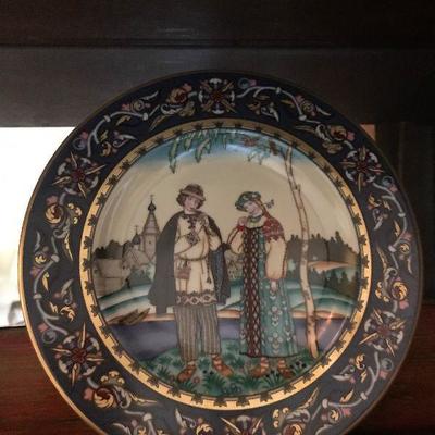 Collectible plates -Made in Russia